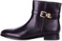 Lauren Ralph Lauren Leren boots met labelapplicatie model 'BROOKE' - Thumbnail 1