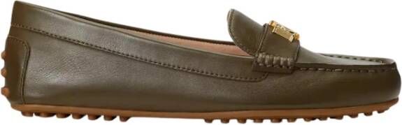 Lauren Ralph Lauren Penny loafers met labeldetail model 'BARNSBURY'