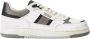 Polo Ralph Lauren Masters Sport | white grey black Wit Leer Lage sneakers Unisex - Thumbnail 1