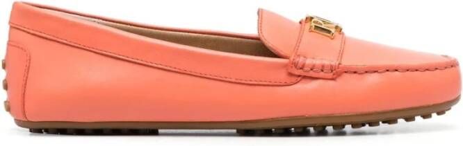 Lauren Ralph Lauren Loafers & ballerina schoenen Barnsbury-Flats-Driver in koraal