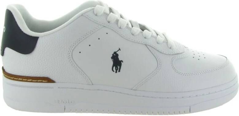 Ralph Lauren Masters Court White Navy White Heren