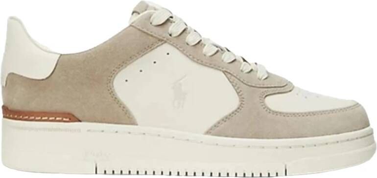 Ralph Lauren Polo Masters Court sneakers Beige Heren