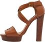 Ralph Lauren Pre-owned Leather sandals Brown Dames - Thumbnail 1