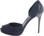 Ralph Lauren Pre-owned Suede heels Blue Dames - Thumbnail 1