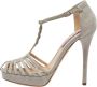 Ralph Lauren Pre-owned Suede sandals Gray Dames - Thumbnail 1