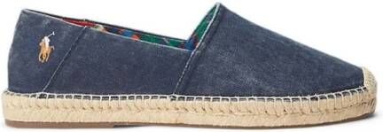 Polo Ralph Lauren Klassieke Espadrilles voor Mannen en Vrouwen Blue Heren