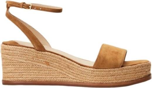 Ralph Lauren Wedges Brown Dames