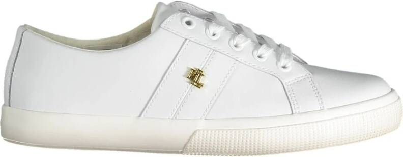 Lauren Ralph Lauren Sneakers van leer met labelapplicatie model 'JANSON'