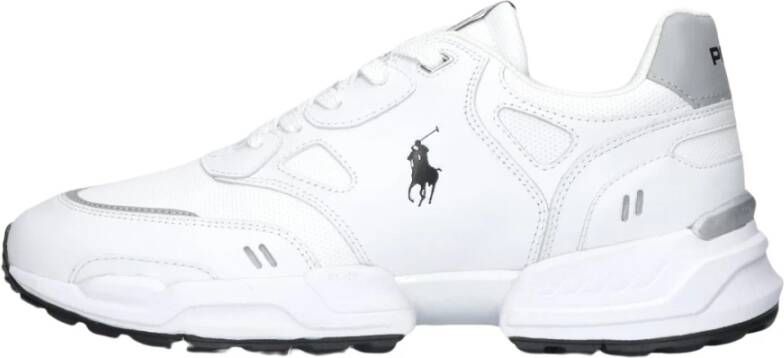 Polo Ralph Lauren Witte Casual Sneakers voor Mannen White Heren