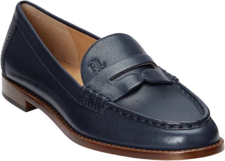 Ralph Lauren Wynnie Loafers Tijdloze Elegantie voor de Moderne Gentleman Black Heren