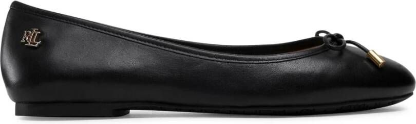 Lauren Ralph Lauren Ballerina's met strikdetail model 'JAYNA-FLATS-CASUAL'