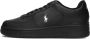 POLO RALPH LAUREN Ralph Lauren Lage Sneakers Heren Masters Court Low Top Maat: 43 Materiaal: Leer Kleur: Zwart - Thumbnail 3