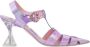 Ras High Heel Sandals Purple Dames - Thumbnail 1