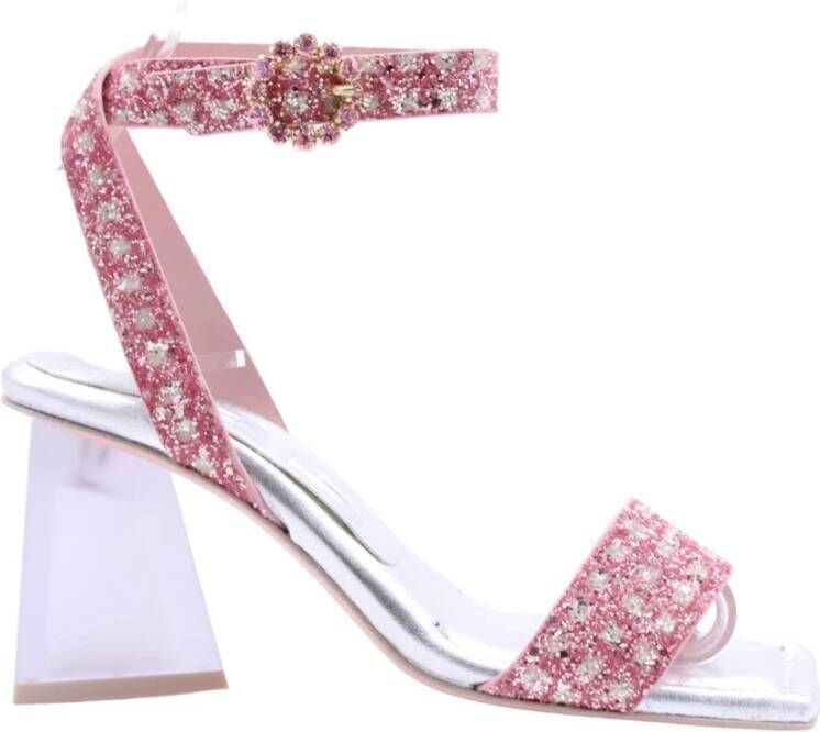 Ras High Heel Sandals Roze Dames