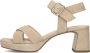 RED-RAG Sandalen Dames 78560 Maat: 40 Materiaal: Suède Kleur: Beige - Thumbnail 3