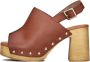 RED-RAG Sandalen Dames 79572 Maat: 39 Materiaal: Leer Kleur: Cognac - Thumbnail 2