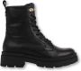 Red Rag Dames Bikerboots met Zijrits Black Dames - Thumbnail 1