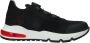 Red-rag 13671 Black Fabrics Lage sneakers - Thumbnail 2