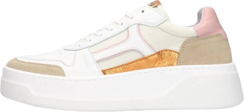 Red Rag Witte Lage Sneakers 72118 Multicolor Dames