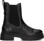 Red Rag Zwarte Chelsea Boots Stijlvol Model Black Dames - Thumbnail 4