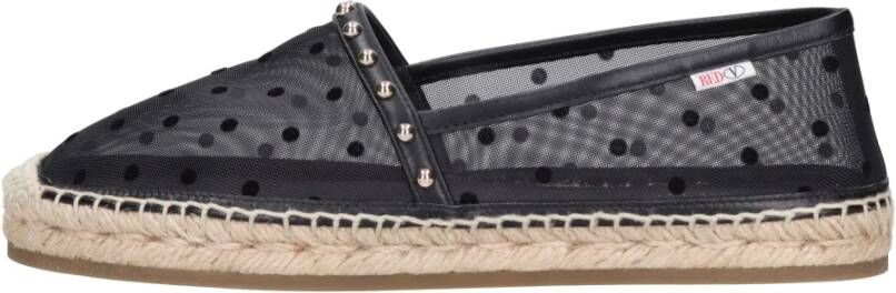 RED Valentino Platte schoenen Zwart Black Dames