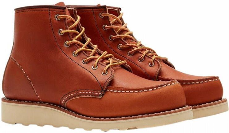 Red Wing Shoes Rode vleugelschoenen 3375 MOC TOE ORO Legacy Bruin Dames