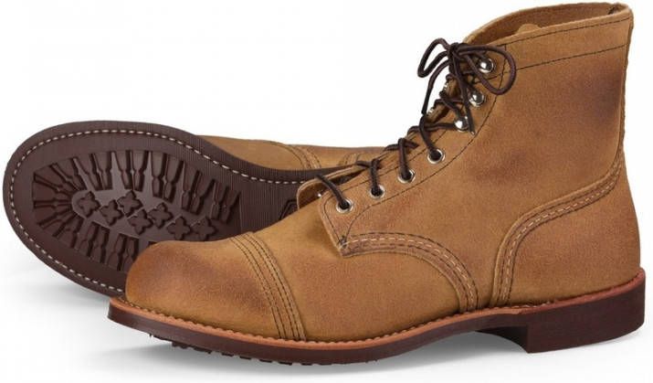 Red Wing Shoes Iron Ranger Boot Hawthorne Muleskinner-42 Brown Heren