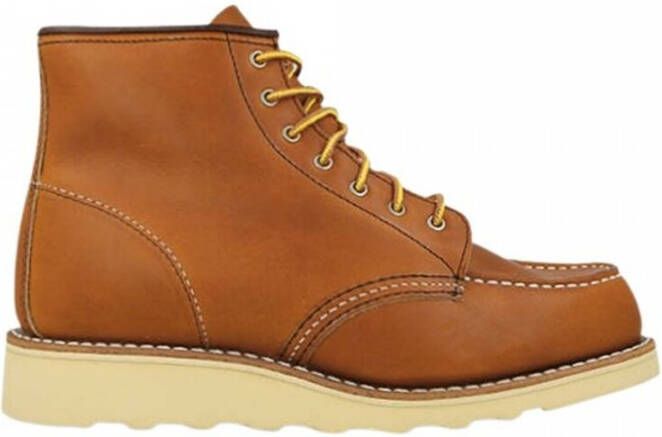Red wing Lace up boots Shoes Bruin Dames