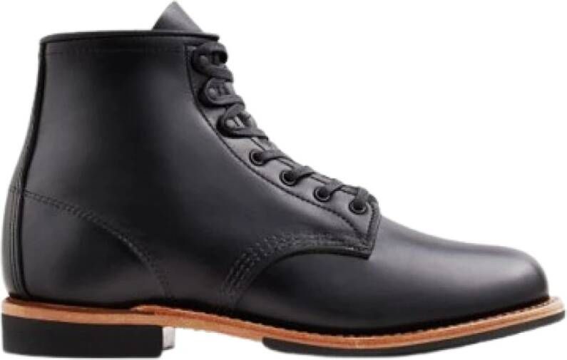 Red Wing Shoes Beckman Zwarte Leren Laars Black Heren