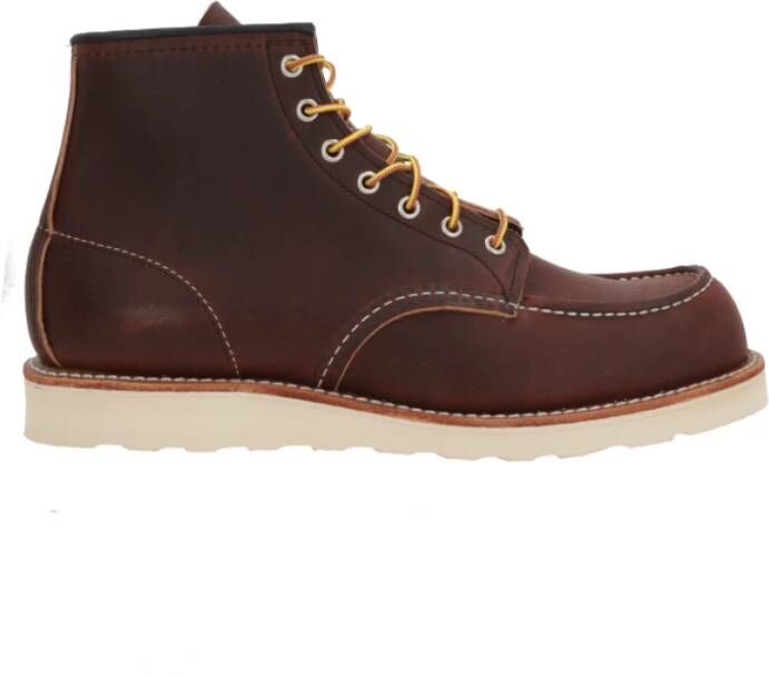 Red Wing Shoes Bruine leren veterschoenen Brown Heren