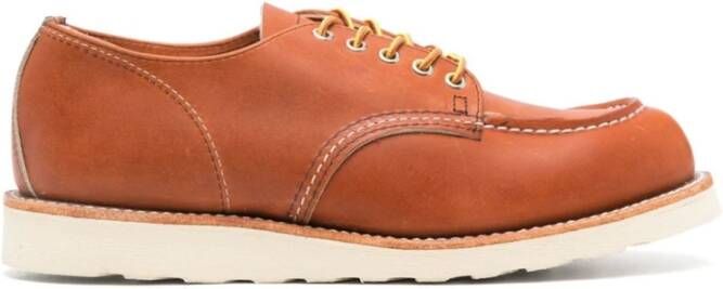 Red Wing Shoes Cognac Bruin Leren Platte Schoenen Red Heren