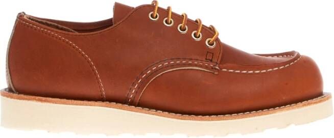 Red Wing Shoes Gouden Legacy Moc Toe Oxford Schoenen Brown Heren