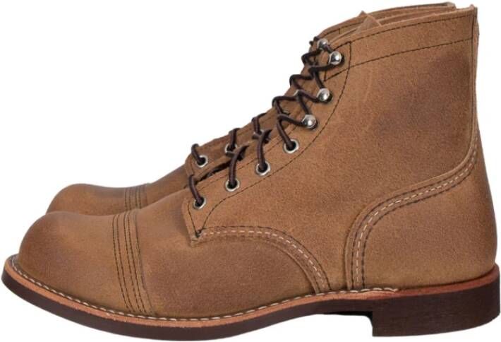 Red Wing Shoes Iron Ranger Boot Hawthorne Muleskinner-42 Brown Heren