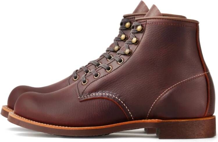 Red Wing Shoes Klassieke Chelsea leren laars Brown Heren