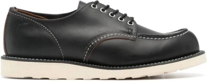 Red Wing Shoes Klassieke Moc Oxford Schoen Black Heren