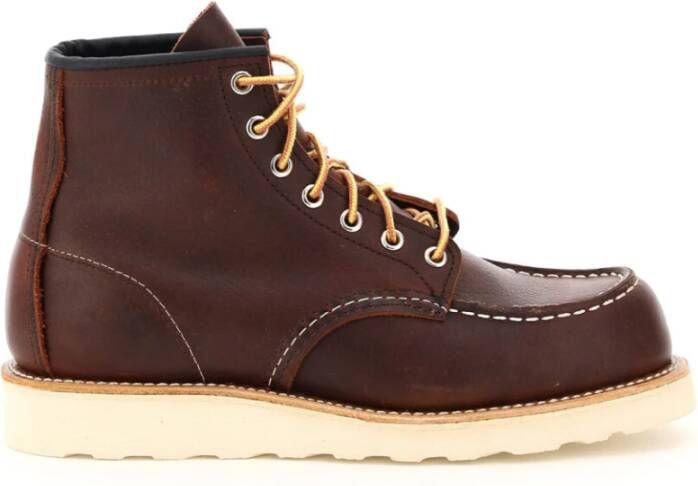 Red Wing Shoes Klassieke Moc Toe Briar Oil Slick Laarzen Brown Heren