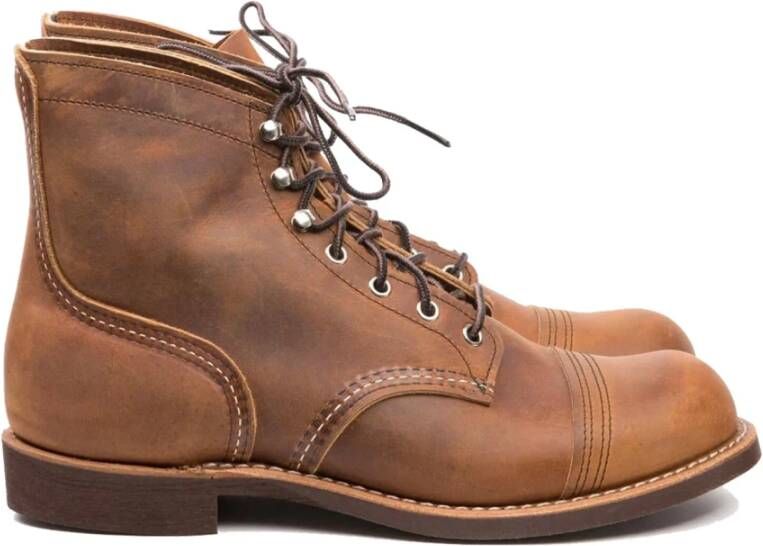 Red Wing Shoes Klassieke Moc Toe Leren Laars Brown Heren