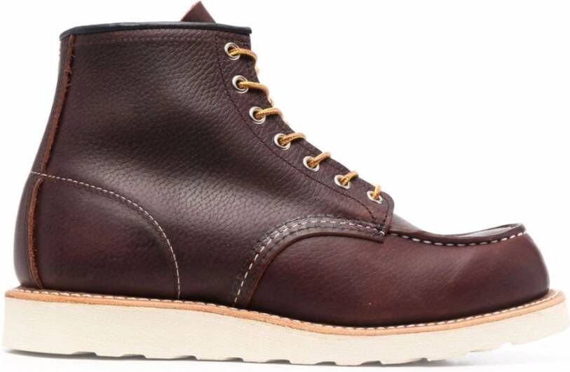 Red Wing Shoes Klassieke Moc Toe Veterschoenen Brown Heren