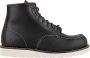 Red Wing Shoes Klassieke Moc Toe Werklaarzen Black Heren - Thumbnail 1