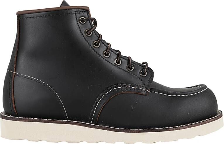 Red Wing Shoes Klassieke Moc Toe Werklaarzen Black Heren