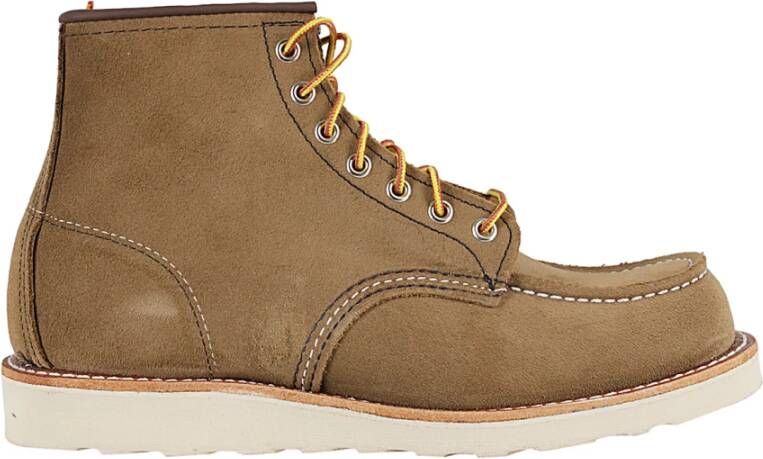 Red Wing Shoes Klassieke Moc Toe Werklaarzen Brown Heren Schoenen