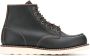 Red Wing Shoes Klassieke Moc Veterlaarzen voor Mannen Black Heren - Thumbnail 1