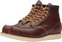 Red Wing Shoes Herenlaarzen van leer met rubberen zool Brown Heren - Thumbnail 1