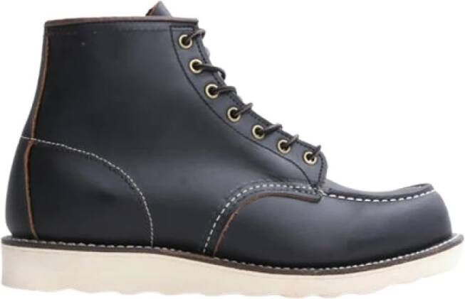 Red Wing Shoes Lace-up Boots Zwart Heren