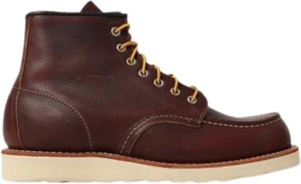 Red Wing Shoes Moc Toe Werklaarzen Brown Heren