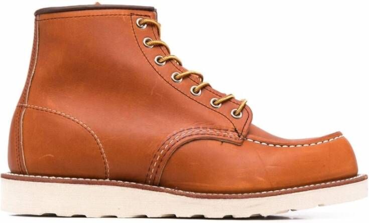 Red Wing Shoes Platte Rode Schoenen Red Heren