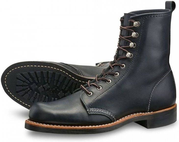 Red Wing Shoes Vetersluiting Silvershmith Laarzen Black Dames