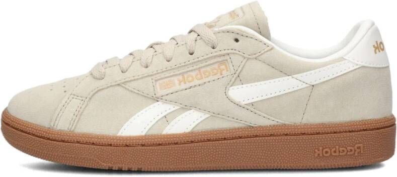 Reebok Beige Suède Lage Top Sneakers Beige Dames