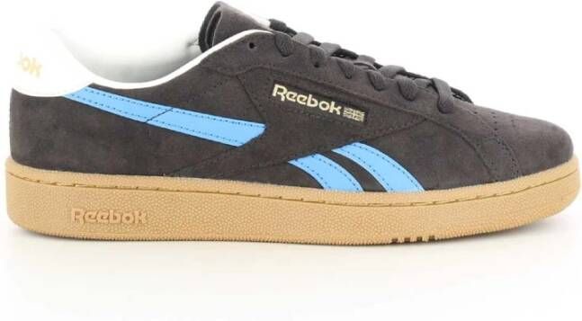 Reebok Blauwe Club C Grounds Sneakers Brown Heren