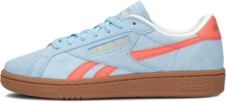 Reebok Blauwe Suède Lage Sneakers Blue Dames